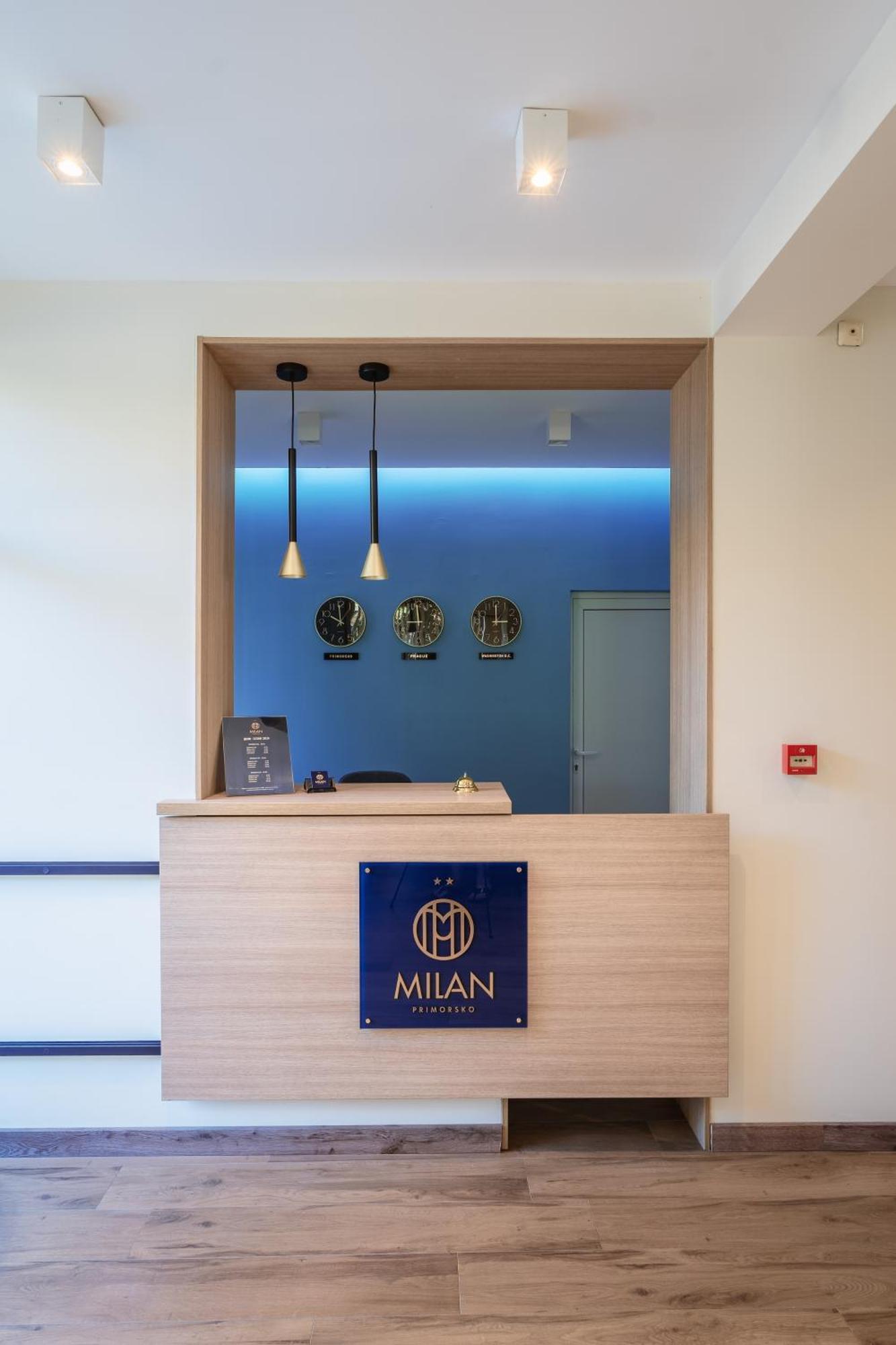 Hotel Milan Primorsko Exterior photo